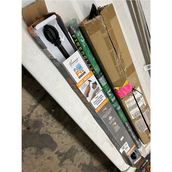 Curtain Rod, Replacement Screen, Tripods