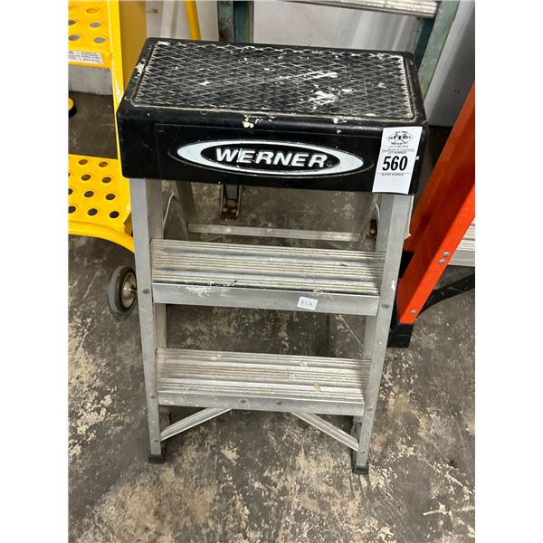 Werner Alum.  3'  Step Stool