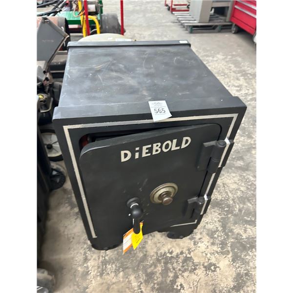 Diebold Vintage Style Rolling Safe w/Combo/Key