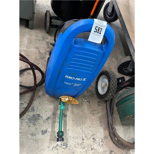 Euro Pro Electric 1500 PSI Pressure Washer