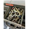 Image 10 : Metal Stack Rolling Toolbox w/Tools