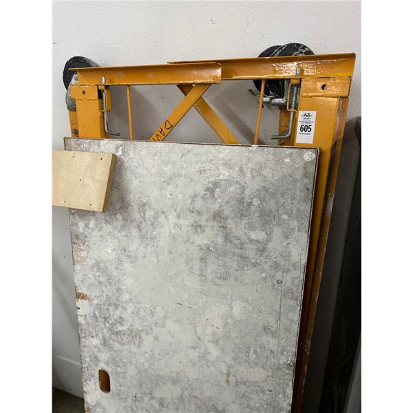 Yellow Rolling Scaffold Set