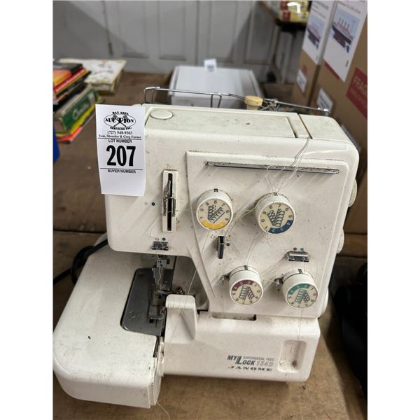 Janome My Lock 134D Embroidery Machine