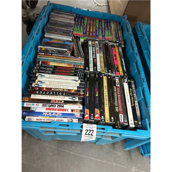 DVD/CD Collection in Tote