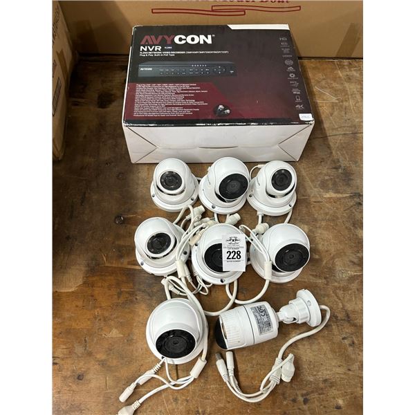 Avycon Envr Network Video Recorder w/Cameras