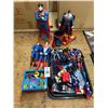 Image 1 : Collector Superman Figurines, Lunch Box, Mug