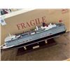 Image 1 : Queen Elizabeth 23"  Ship Model w/Box