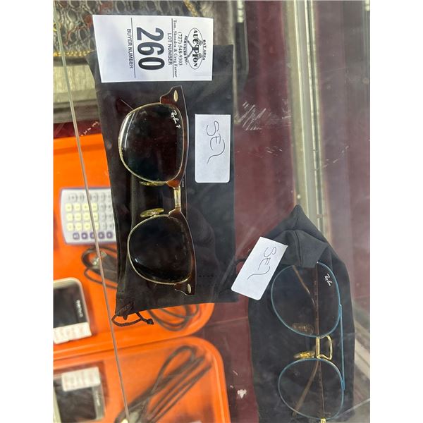 2-Rayban Sunglasses - 2 X $