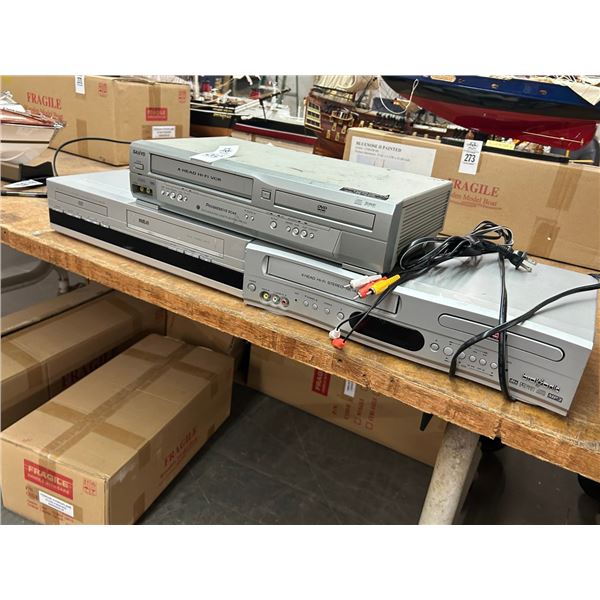 Sanyo/RCA/Bionic DVD/VHS Players - 3