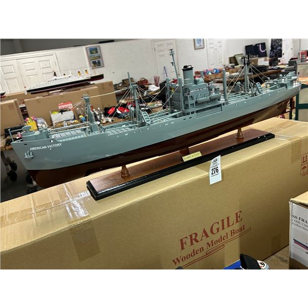 SS  American Victory 35"  Ship Model w/Box
