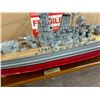 Image 2 : Yamato  47"  Battleshiip Model w/Box