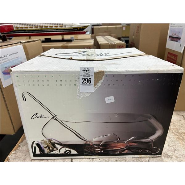 Crisa Punch Bowl In Box