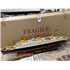 Image 1 : SS Bremen  37"  Cruiseship Model w/Box