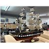 Image 2 : USS Constitution Tall Ship Model  29"  w/Box