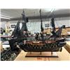 Image 1 : The Black Pearl  29"  Tall Ship Model w/Box
