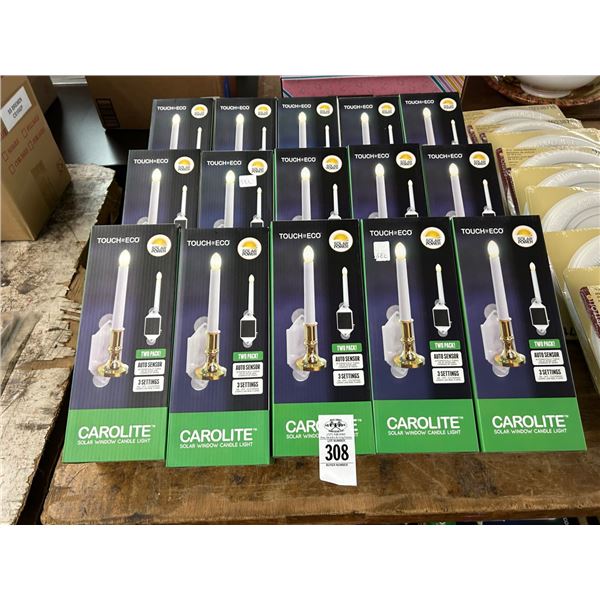20-Solar Window Candle Light - 20 X $