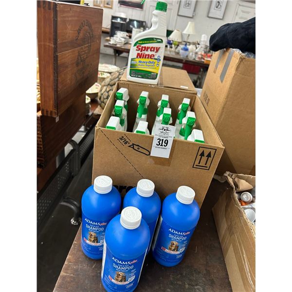 Spray Nine Degreaser 24, Dog Flea/Tick Shampoo