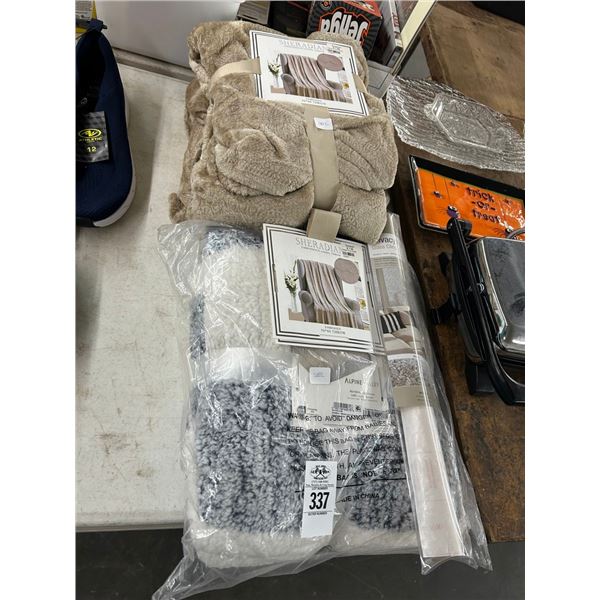 New Throw Blankets, Privacy Film