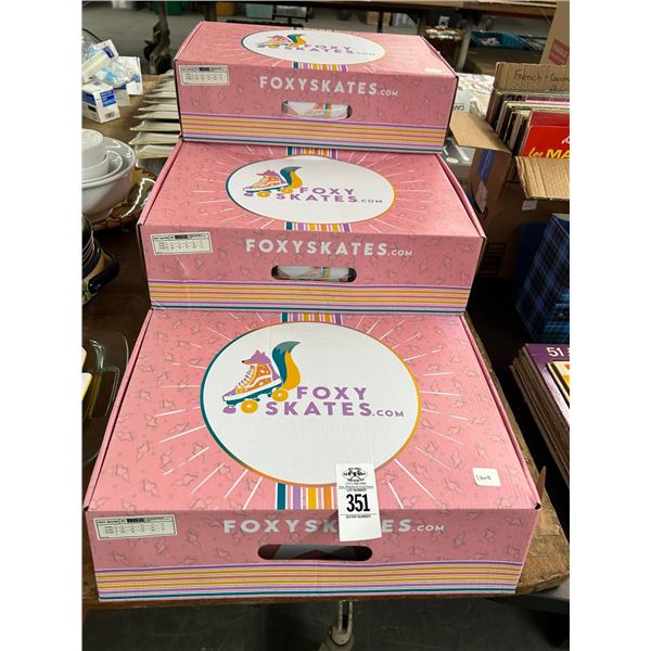 6-Foxy Skates - New Roller Skates - 6 X $
