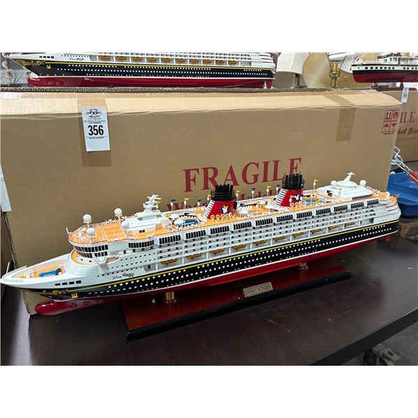 Disney Wonder  32"  Ship Model w/Box