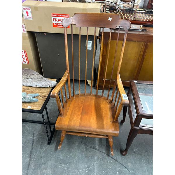 Maple Spindleback Rocker