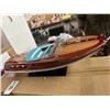 Image 2 : River Ariston 20"  Mahogany Run About Model w/Box