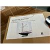 Image 2 : Penduit Painted 23"  Sailboat Model w/Box