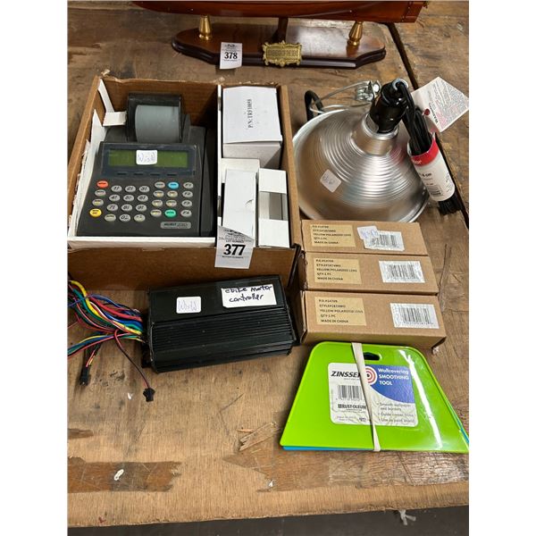 E Bike Motor Controller, Lens, Wall Smoothing Tool, Clamp Light, E Processor