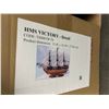 Image 3 : HMS Victory  34"  Tall Ship Model w/Box