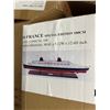 Image 4 : SS France 40"  Cruise Ship Model w/Box