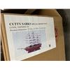 Image 4 : Cutty Sark  27"  Tall Ship Model w/Box