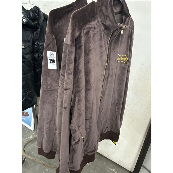 Dog Supple  2XL  Zip Up Lite Jackets - Pair