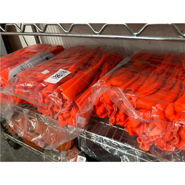 Oil Demon Orange Work Gloves