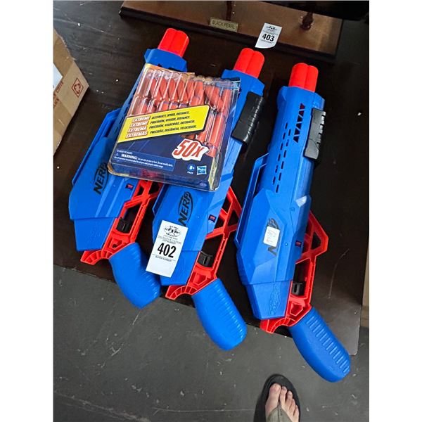Nerf Guns 3 w/Ammo