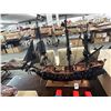 Image 1 : Black Pearl 30"  Tall Ship Model w/Box