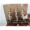 Image 1 : USS Constitution  39"  Tall Ship Model w/Box