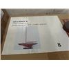 Image 2 : Shamrock  20"  Sailboat Model w/Box