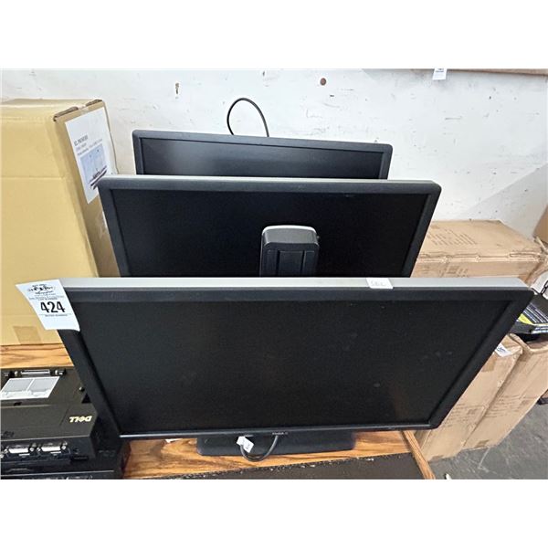 Dell Flat Screen Adjustable Monitors 5 w/Docking Stations ?
