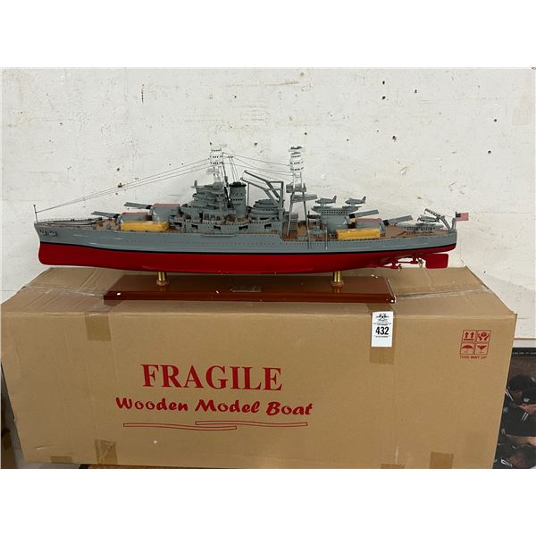 USS Arizona  36"  Battleship Model w/Box