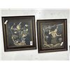 Image 1 : Oriental Framed Wall Art - Pair - 24"  X  24"