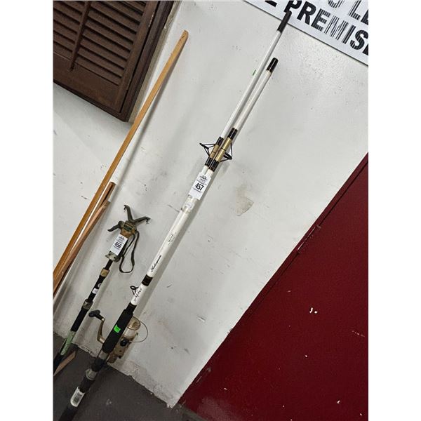 Shakespear Heavy Duty Fishing Pole w/Spinning Reel