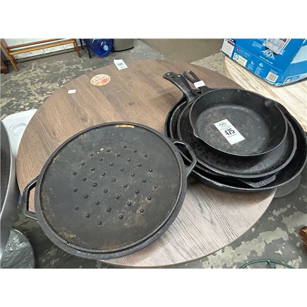 Cast Pan, Lidded Pot