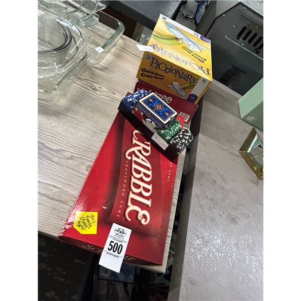 Scrabble/Poker/Games