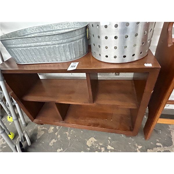 Small Oak Hall Cabinet