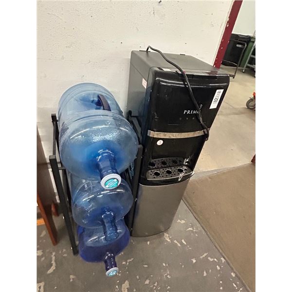 Water Chiller Dispenser w/Bottles/Stand