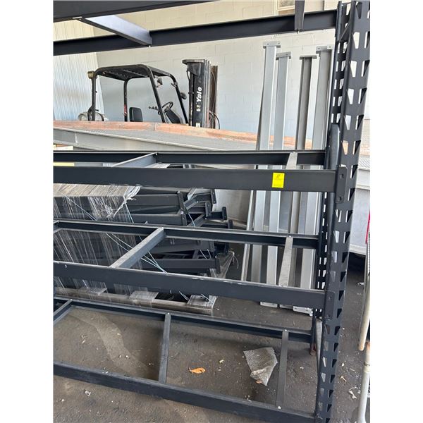 6-HD  6'  X  6'  Storage Rack w/Waterfall Decking - 6 Sections X $ - Dollies Not