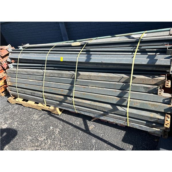 Grey/Orange  8'  Pallet Rack Cross Beams