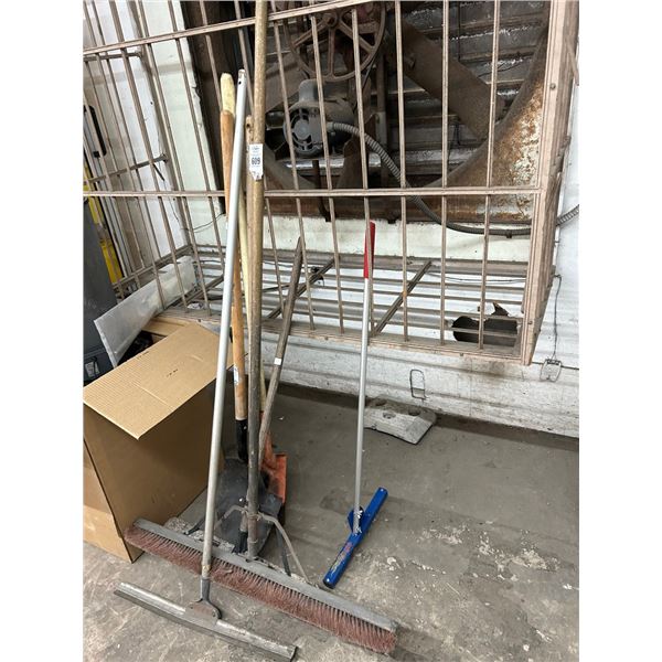 Push Brooms, Shovels