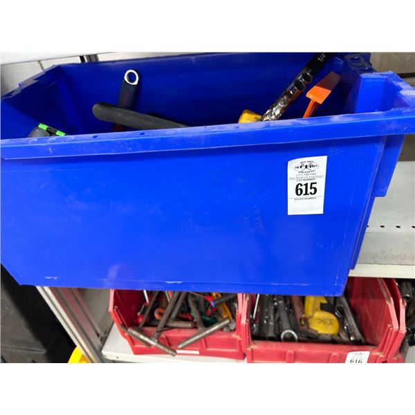 Blue Tote w/Sockets/Asst. Tools