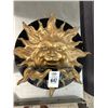 Image 2 : Cast Oriental Figurine, Sunburst Cast Sconce